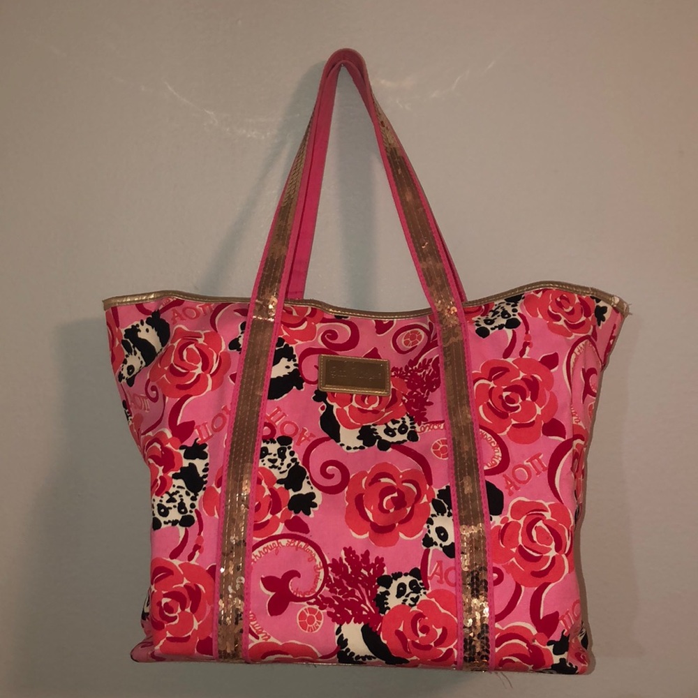 Lily Pulitzer AOII bag